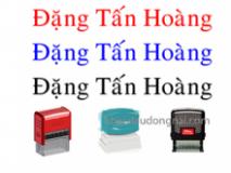 Con dấu tên chữ In thường